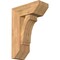 Ekena Millwork Imperial Slat Smooth Bracket w/ Offset Brace, Western Red Cedar, 7 1/2"W x 18"D x 26"H BKT0806X18X26IMP06SWR - alternate 1